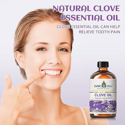 EVOKE OCCU: 100% Pure Clary Sage Essential Oil, 4oz