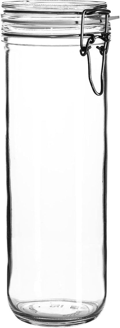 Bormioli Rocco Fido 26cm Glass Spaghetti Jar with Airtight Lid