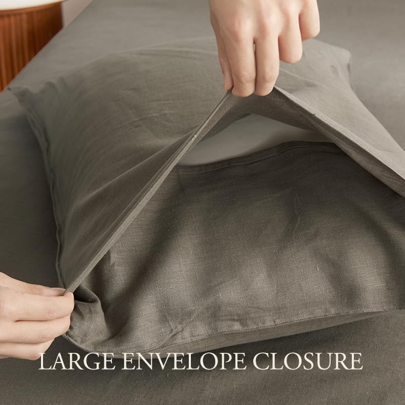 DAPU Pure Linen Sheets Set • 100% French Linen | TRUE Shift Breathable Bedding