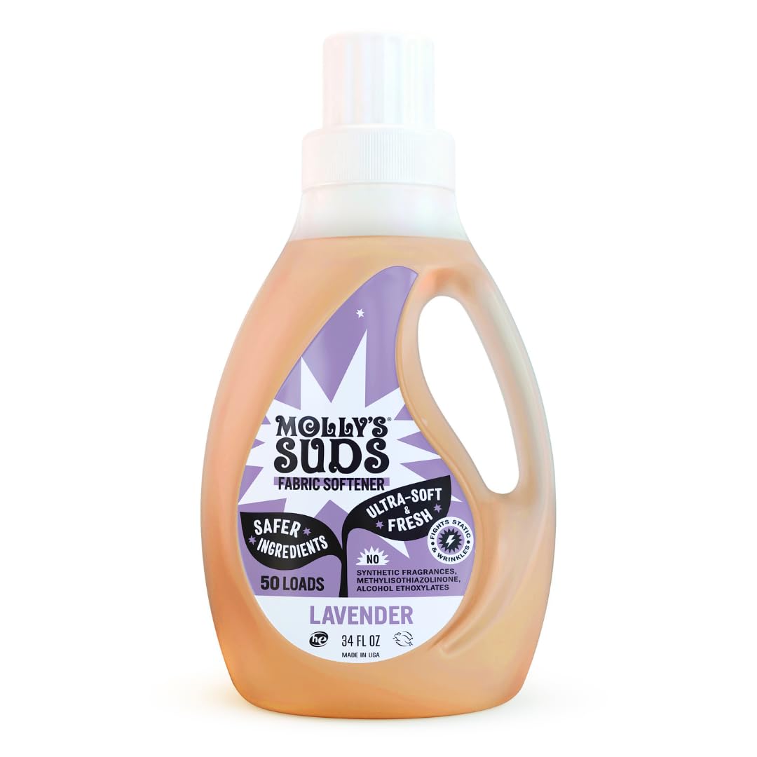 Molly’s Suds Vinegar-Powered Liquid Fabric Softener for Sensitive Skin