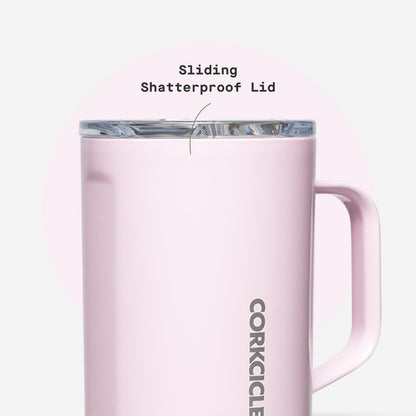 Corkcicle Classic 16 oz Triple-Insulated Stainless Steel Mug