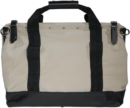 Klein Tools Heavy‑Duty Canvas & Leather Tool Bag | TRUE Shift Tough Heritage Tote