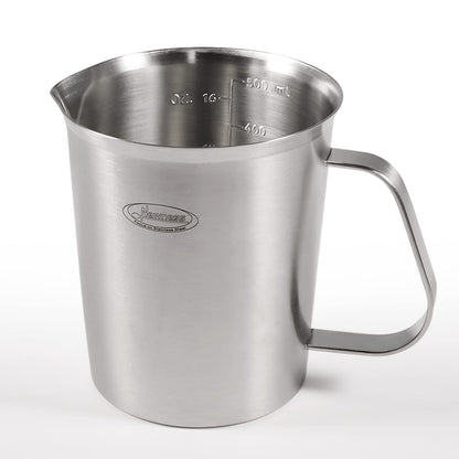 Newness Stainless Steel Measuring Cup with Triple Measurement Scales
