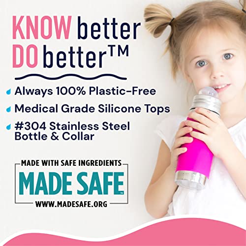 Pura Kiki 11oz MadeSafe Certified 100% Plastic-Free Sippy Cup