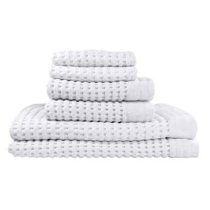 Gilden Tree Bathroom Mat: 100% Absorbent Cotton Waffle Weave
