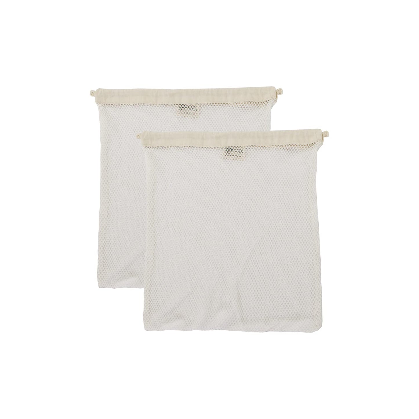 Simple Ecology GOTS Certified Organic Cotton Mesh Laundry Bags (Set of 3)