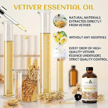 EVOKE OCCU: 100% Pure Clary Sage Essential Oil, 4oz