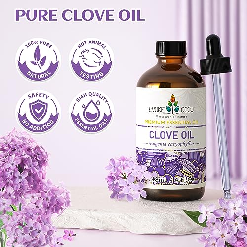 EVOKE OCCU: 100% Pure Clary Sage Essential Oil, 4oz