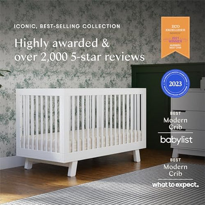 Babyletto Hudson 3-in-1 Crib: GREENGUARD Gold Purity