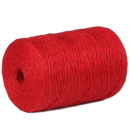 100% Natural Jute Twine: 1100 Feet of Biodegradable Cord for Zero-Waste Crafting and Gardening