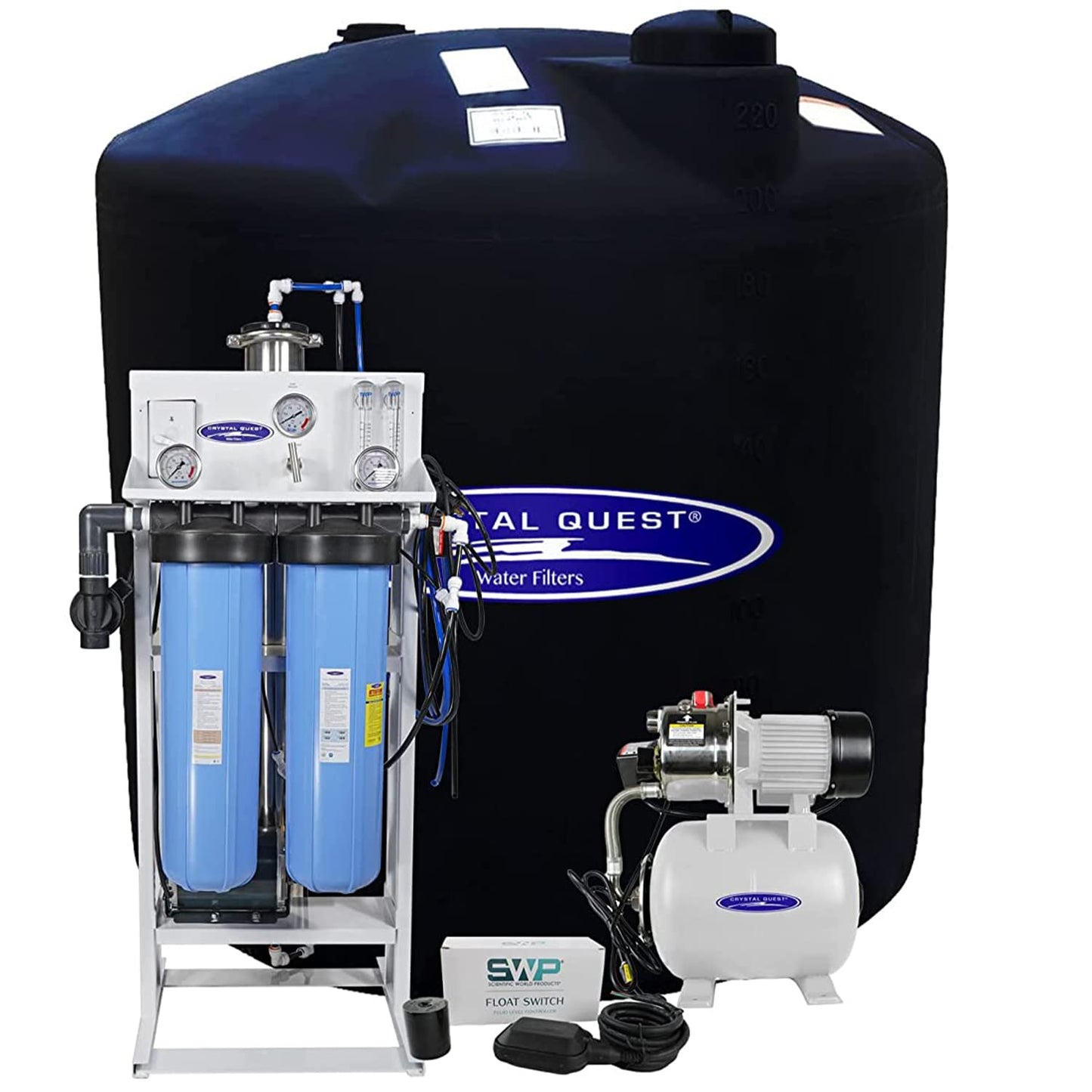 Crystal Quest: The Whole House Reverse Osmosis Filtration to Eliminate Contaminants and Dissolved Solids