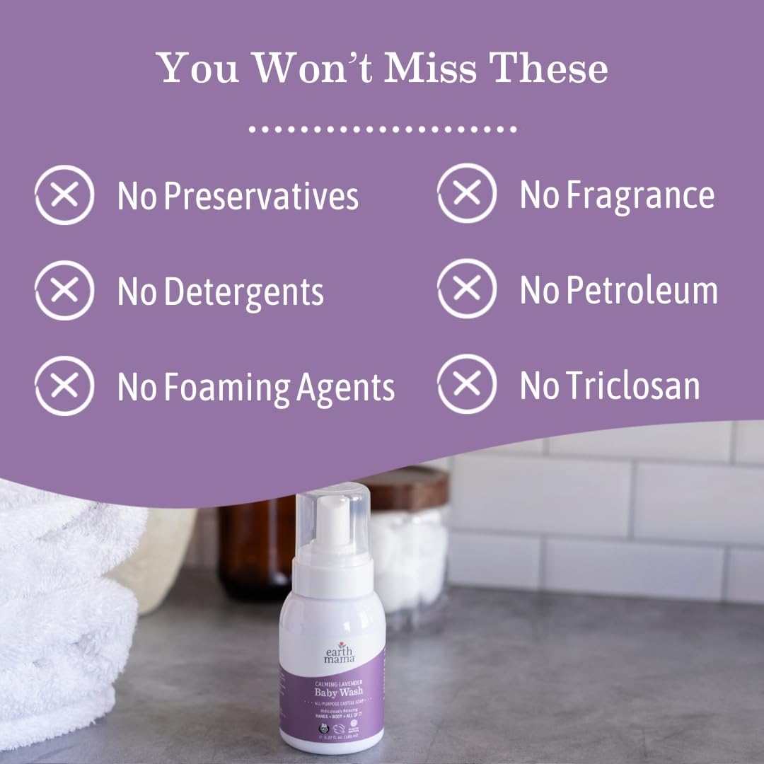 Earth Mama Simply Non-Scents: Organic Foaming Castile Refill