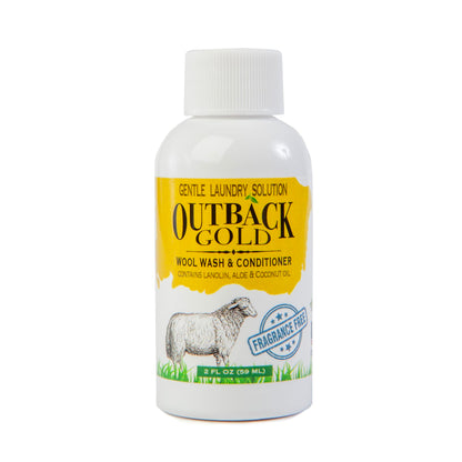 Outback Gold Unscented Plant-Based Wool & Cashmere Wash