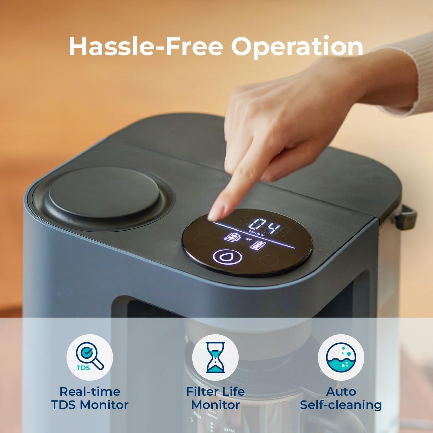 WQA Certified: Eliminate 99.9% of PFAS and Toxins with Bluevua's Efficient 3:1 RO System