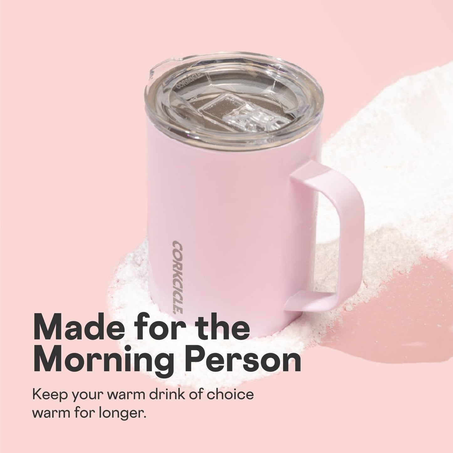 Corkcicle Classic 16 oz Triple-Insulated Stainless Steel Mug