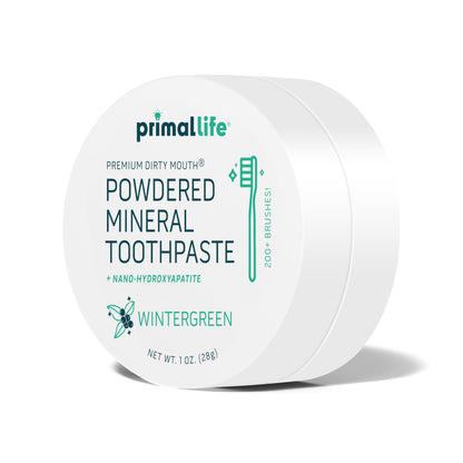 Primal Life Organics Dirty Mouth Toothpowder: Sweet Bubblegum 0.25 oz