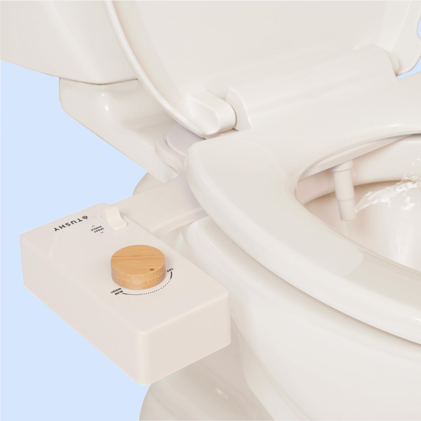 TUSHY 3.0 Spa Bidet Attachment: Cool to Warm Water Cleaning
