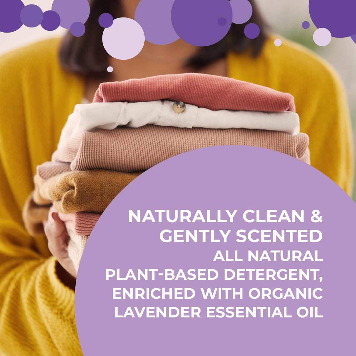 Clean Roots EcoGarantie Certified Organic Lavender Laundry Detergent