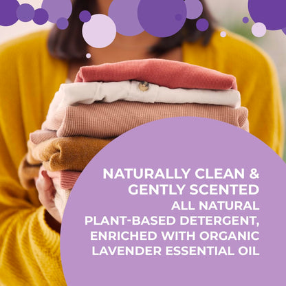 Clean Roots EcoGarantie Certified Organic Lavender Laundry Detergent