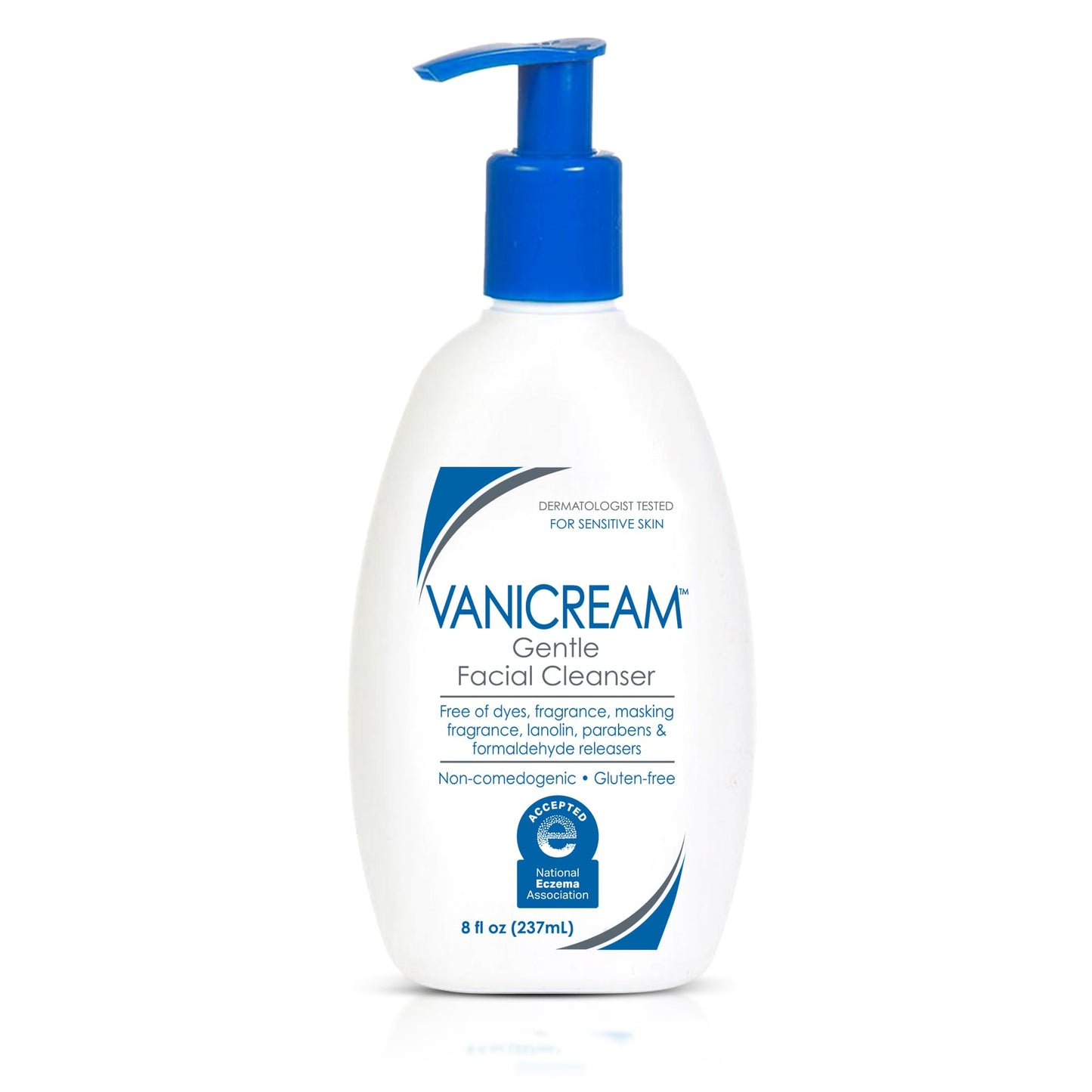 Fragrance-Free, Sulfate-Free Gentle Facial Cleanser – Vanicream