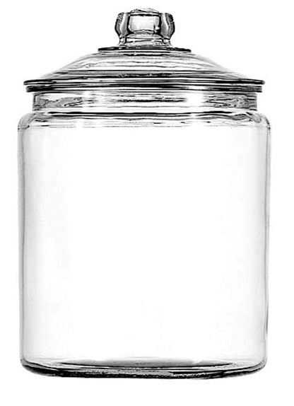 Anchor Hocking Heritage Hill 2-Gallon Glass Jar with Glass Lid