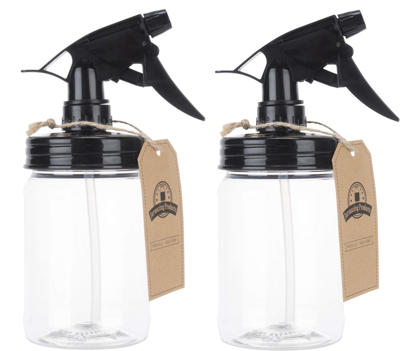 Jarmazing Products Mason Jar Sprayer 16oz (2-Pack)