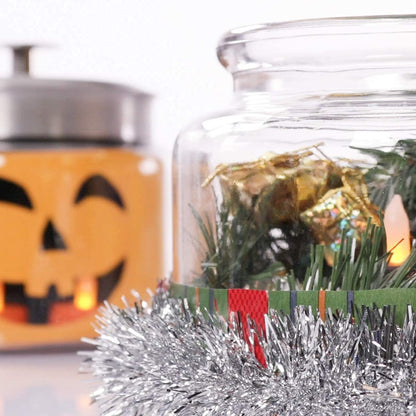 Anchor Hocking Montana 1.5 Gallon Glass Jar: Black Metal Lid