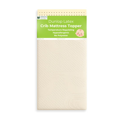 Organic Textiles Baby Topper: GOLS Certified Organic Latex