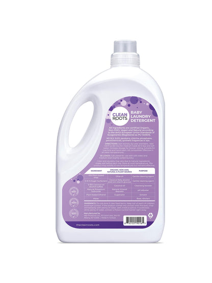 Clean Roots EcoGarantie Certified Organic Lavender Laundry Detergent