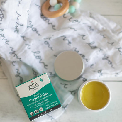 Earth Mama Organic Diaper Balm: Zinc-Free Botanical Purity