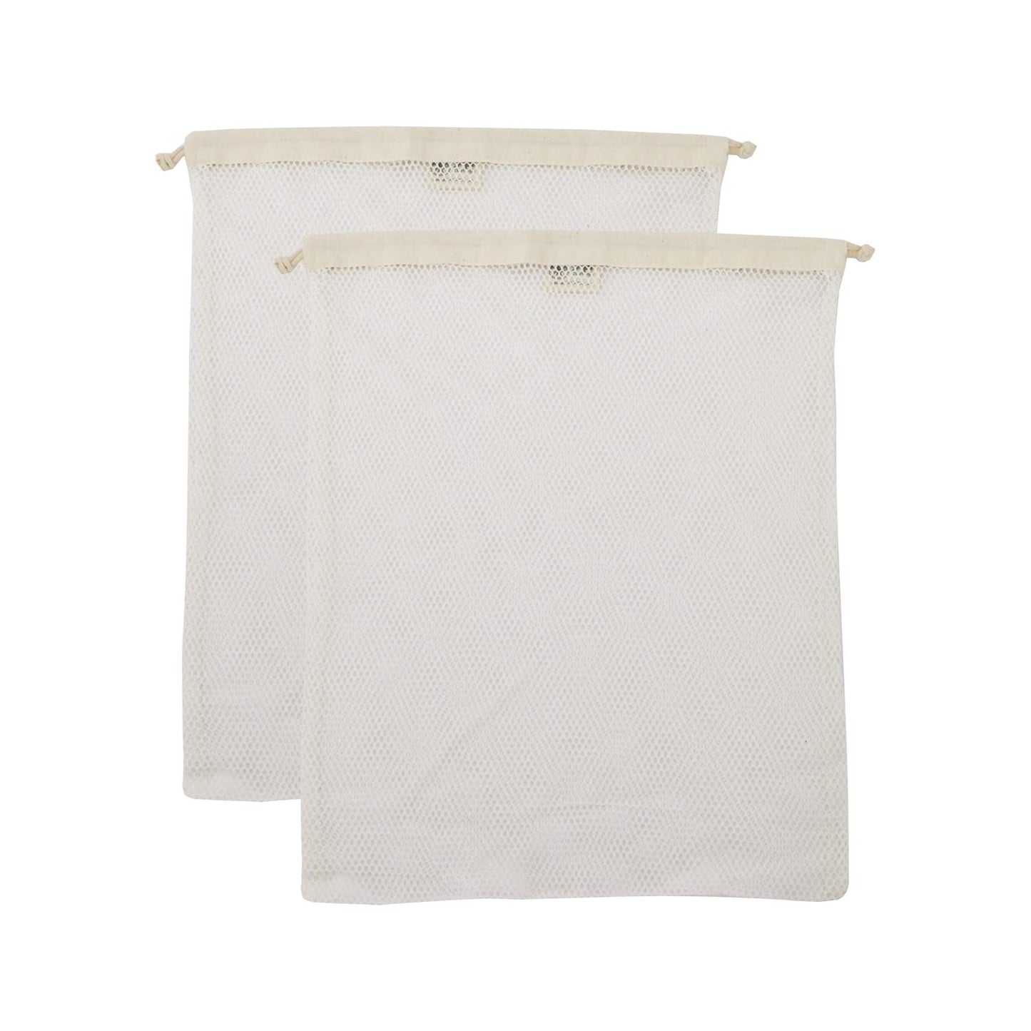 Simple Ecology GOTS Certified Organic Cotton Mesh Laundry Bags (Set of 3)