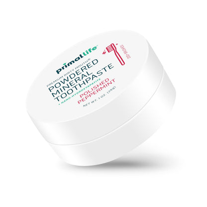 Primal Life Organics: Powdered Mineral Toothpaste, Fluoride - Free, Perfect For All Ages - The Tribalist