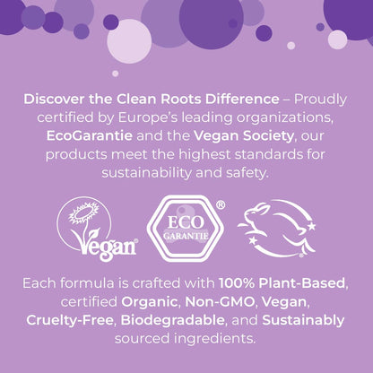 Clean Roots Baby Fabric Softener: 100% Plant-Based & EcoGarantie Certified