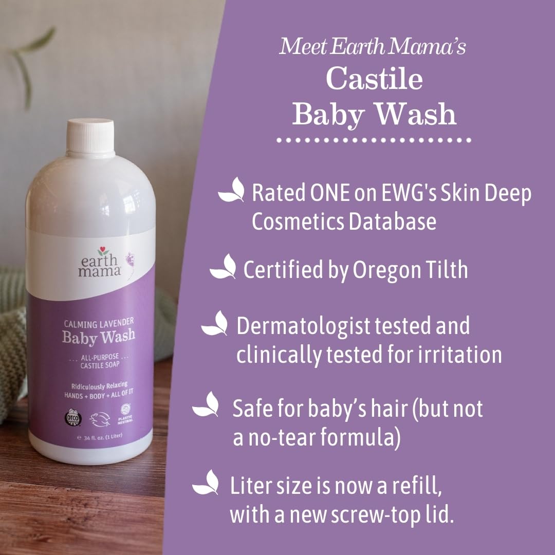 Earth Mama Simply Non-Scents: Organic Foaming Castile Refill