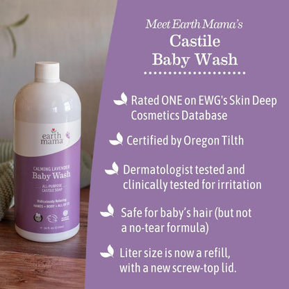 Earth Mama Simply Non-Scents: Organic Foaming Castile Refill