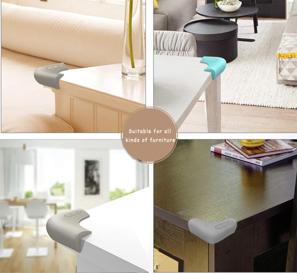 Upgraded Silicone Corner Protectors: Food-Grade 4-Pack