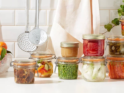 Le Parfait Super Terrine Jar - 4oz (Pack of 4) French Glass