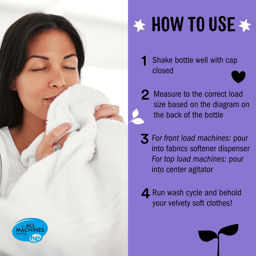 Molly’s Suds Vinegar-Powered Liquid Fabric Softener for Sensitive Skin