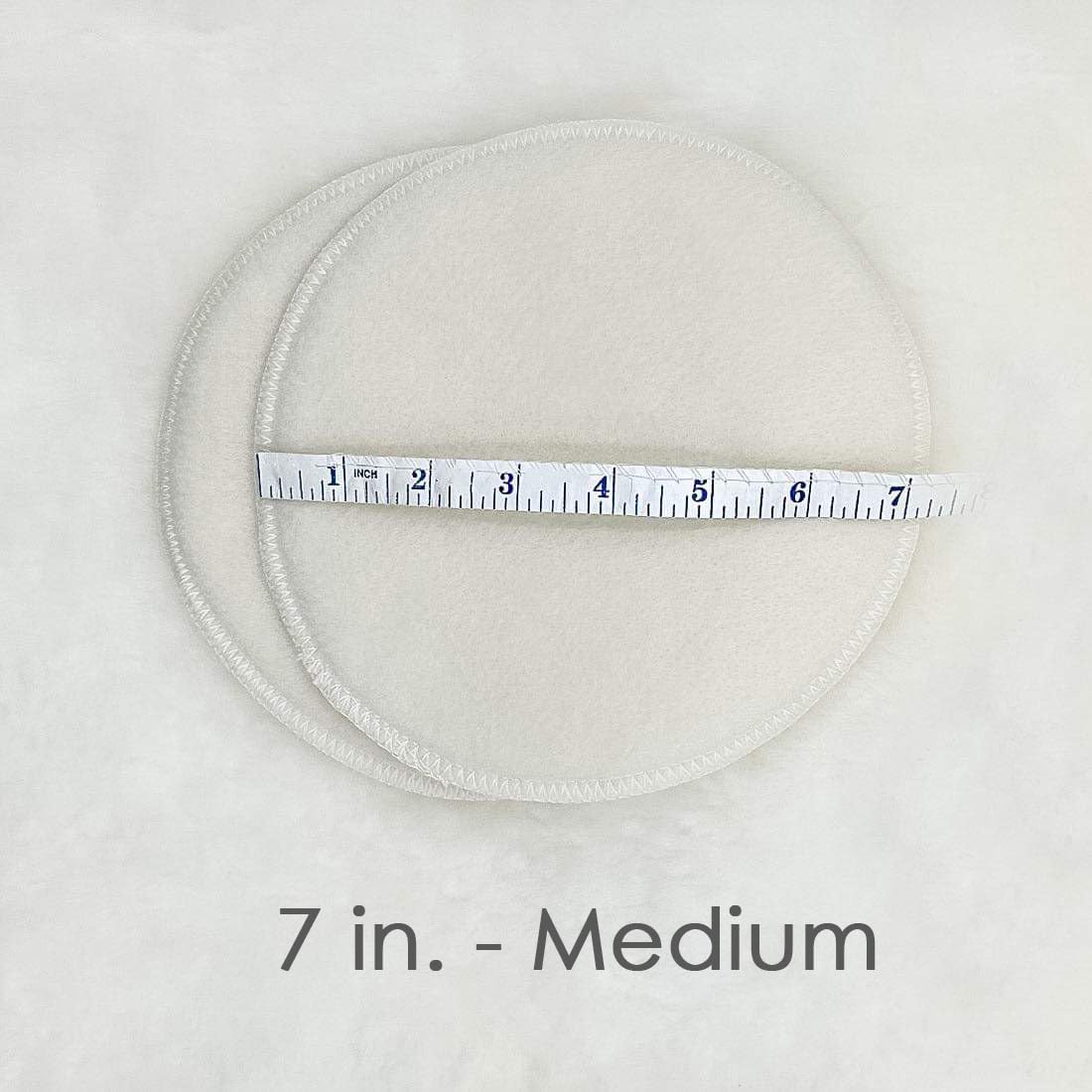 LANACare Soothingly Soft Organic Merino Wool Nursing Pads (5-Inch)