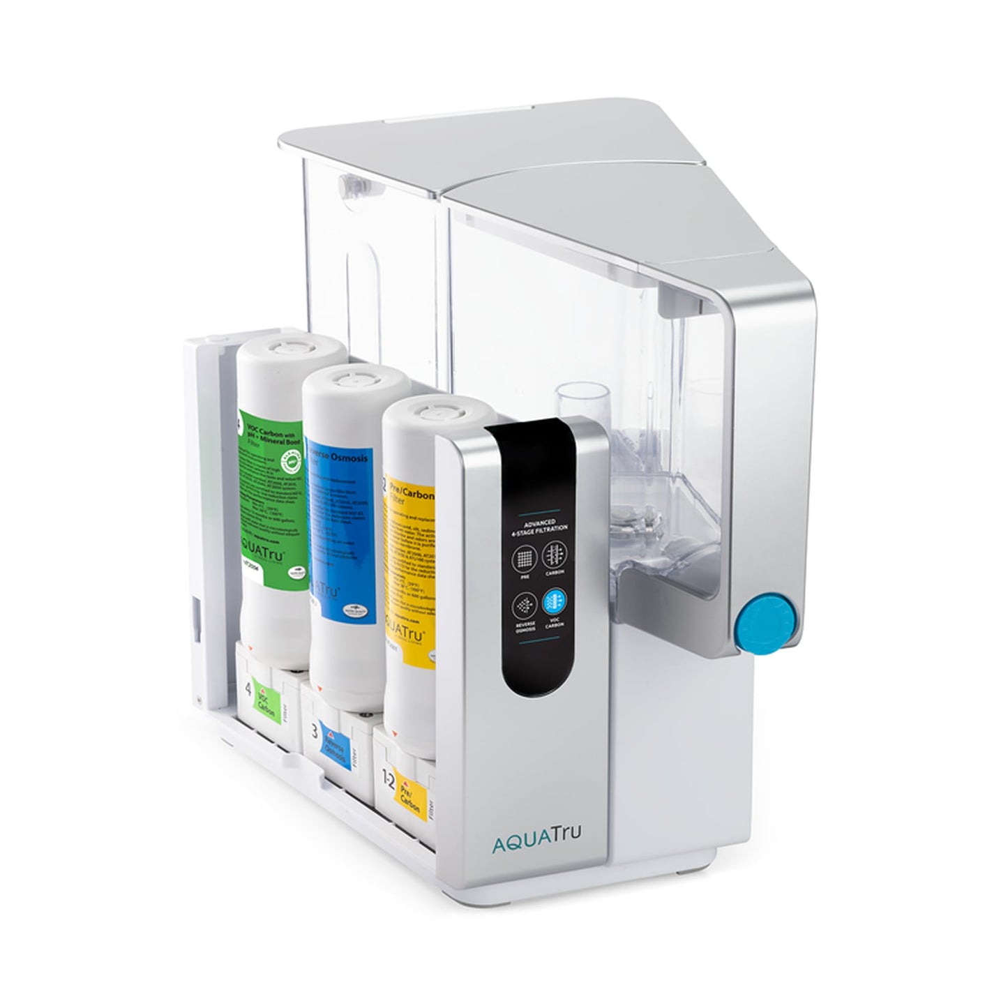 AquaTru Classic Countertop Reverse Osmosis Water Purifier: Certified for PFAS, Lead, and Fluoride