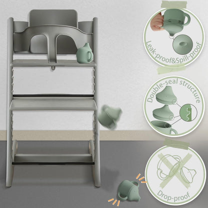 Moonkie 3-in-1 Food-Grade Silicone Training Cup (4 oz)