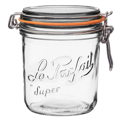 Le Parfait Super Terrine Jar - 4oz (Pack of 4) French Glass