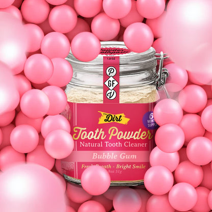 The Dirt Natural Tooth Powder | TRUE Shift Fluoride‑Free Oral Care