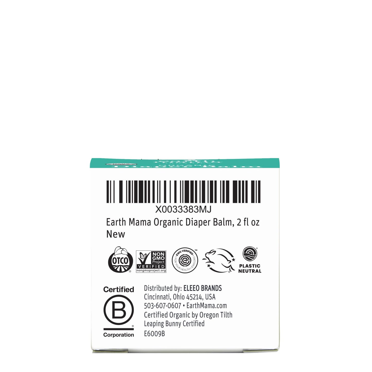 Earth Mama Organic Diaper Balm: Zinc-Free Botanical Purity