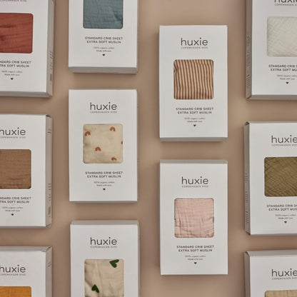 Huxie Organic Muslin Crib Sheet: 100% Cotton Purity