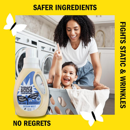 Molly’s Suds Vinegar-Powered Liquid Fabric Softener for Sensitive Skin