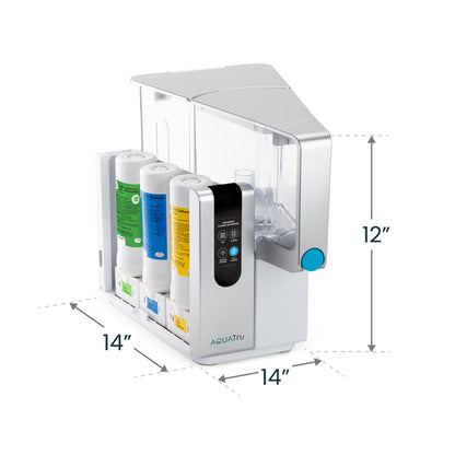 AquaTru Classic Countertop Reverse Osmosis Water Purifier: Certified for PFAS, Lead, and Fluoride