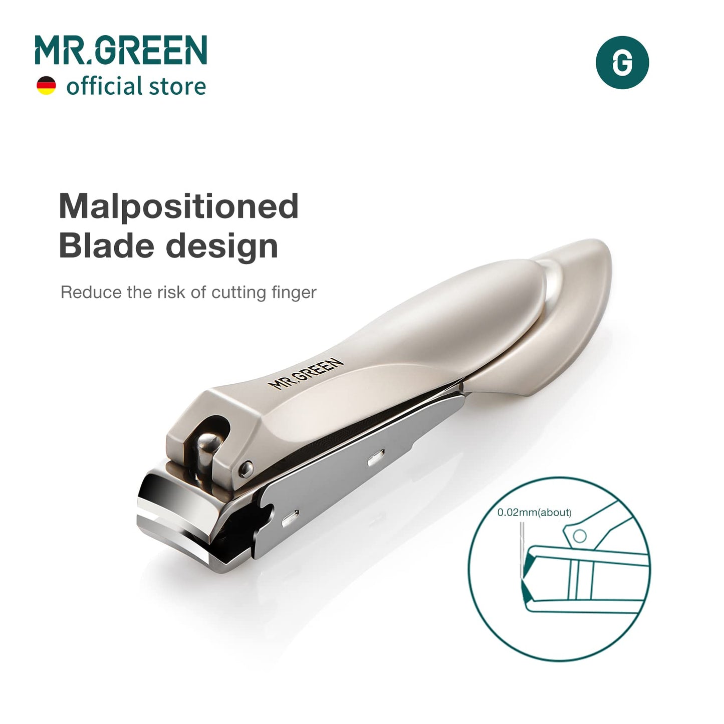 MR.GREEN Baby Safety Clippers: Medical-Grade Anti-Splash Tool