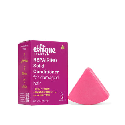 Ethique "Curliosity" Shea Butter Conditioner Bar: Plastic-Free