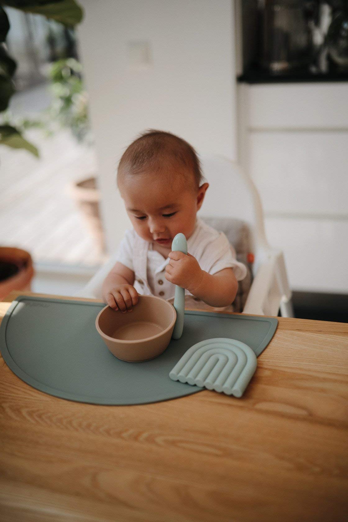mushie: Silicone Suction Bowl - BPA - Free, Spill - Proof, Baby Feeding Bowl - The Tribalist